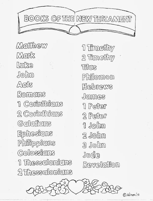 Books of the bible coloring page see more at my blogger httpcoloringpagesbymradronblogspot bible for kids bible worksheets bible coloring pages