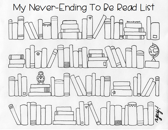 Free bookshelf tracker printable
