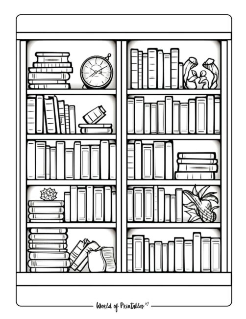 Room coloring pages