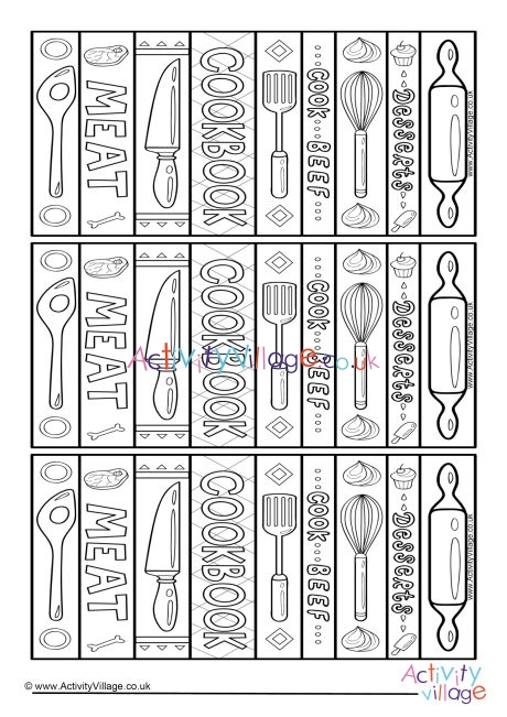 Bookshelf louring bookmarks