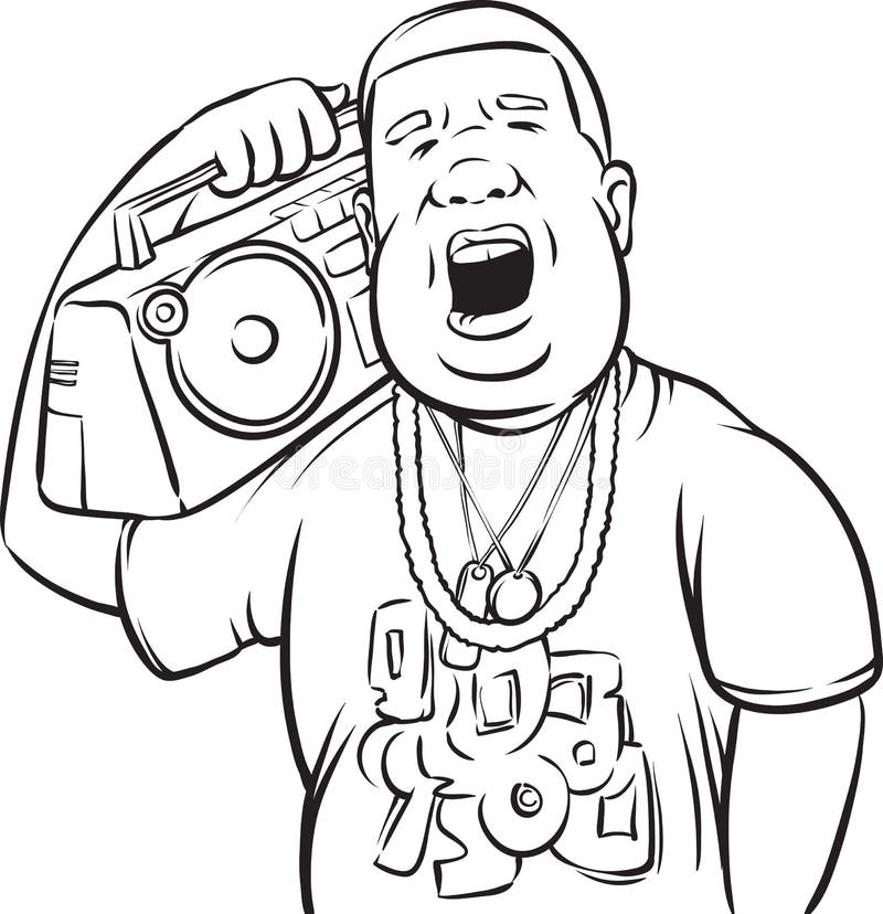Listening coloring page stock illustrations â listening coloring page stock illustrations vectors clipart