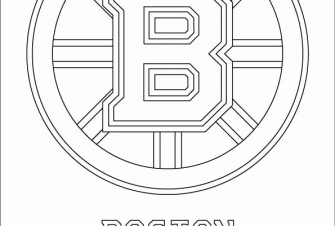Outline of boston bruins logo