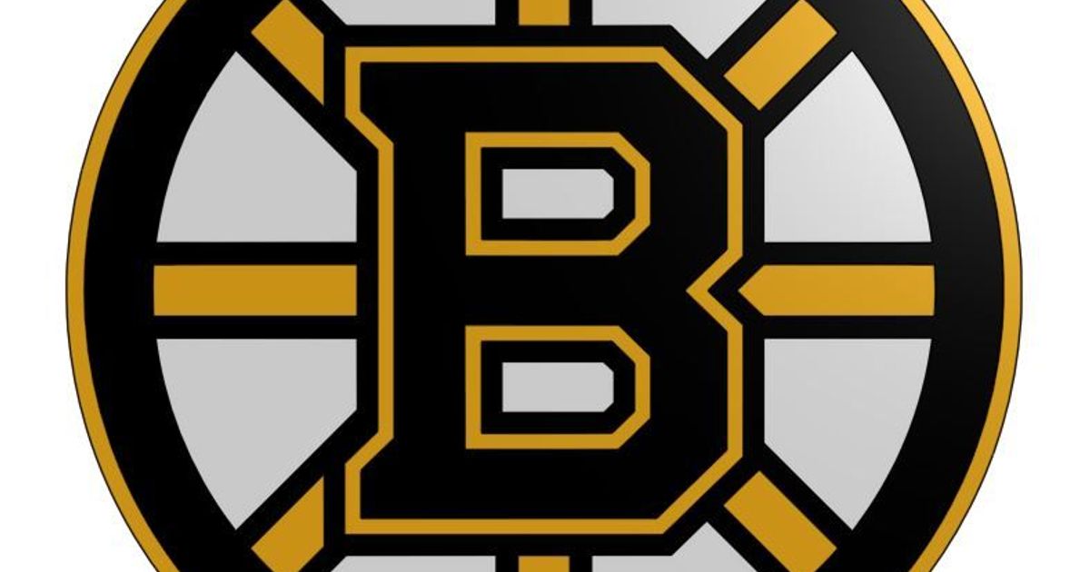 Boston bruins logo by sillygoose download free stl model