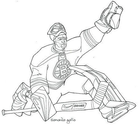 Boston bruins hockey player coloring page for boys sports coloring pages bruins hockey players bruins hockey