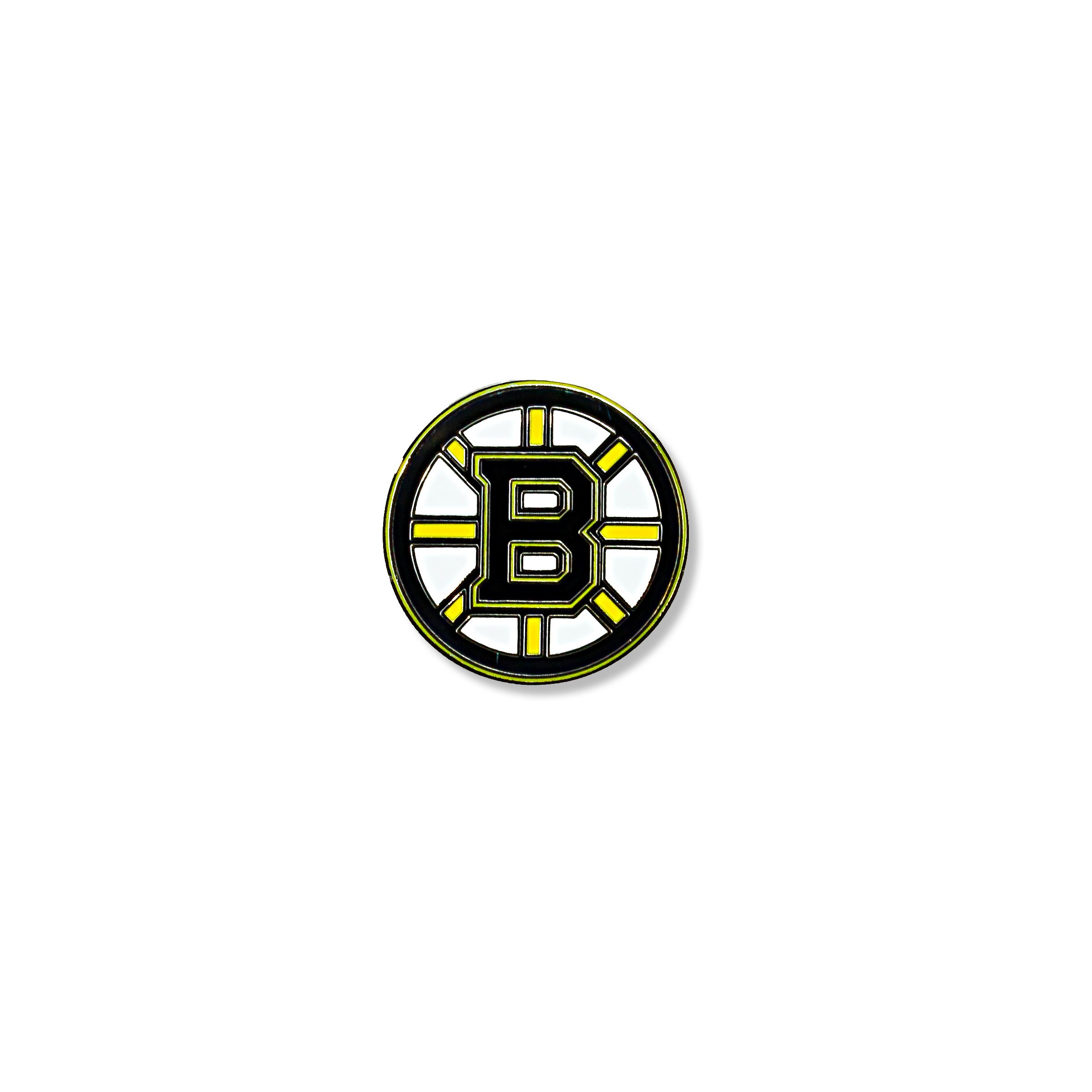 Nhl boston bruins team logo pin sports outdoors