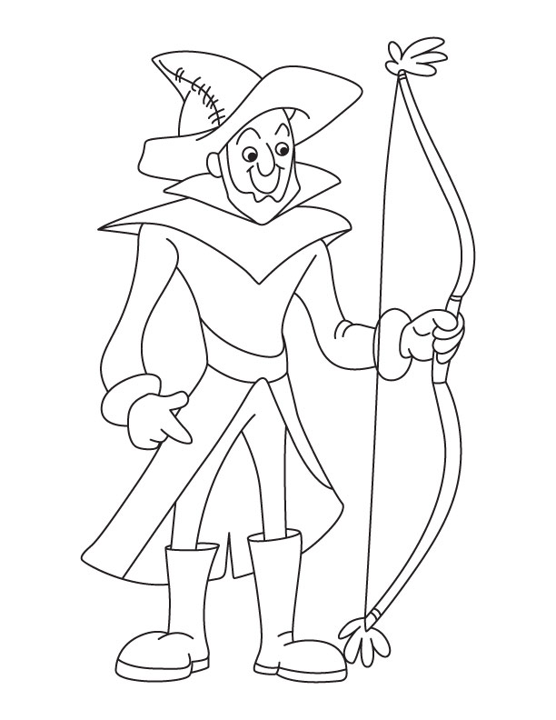 Man with archery bow coloring page download free man with archery bow coloring page for kids best coloring pages