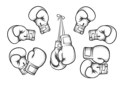 Boxing glove drawing images â browse photos vectors and video