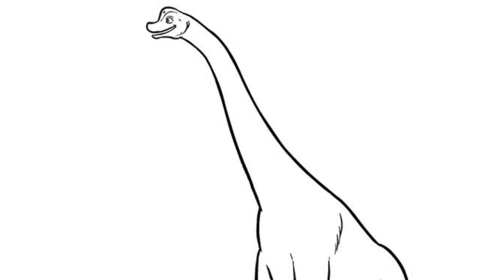 Brachiosaurus coloring page kids coloringâ kids for parents