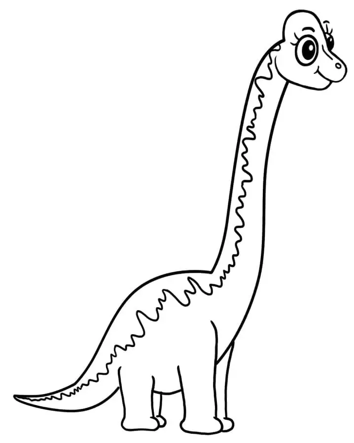 Brachiosaurus malvorlagen