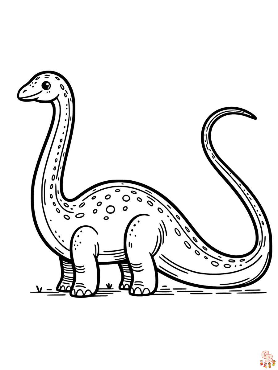 Explore the prehistoric world with free dinosaur coloring pages