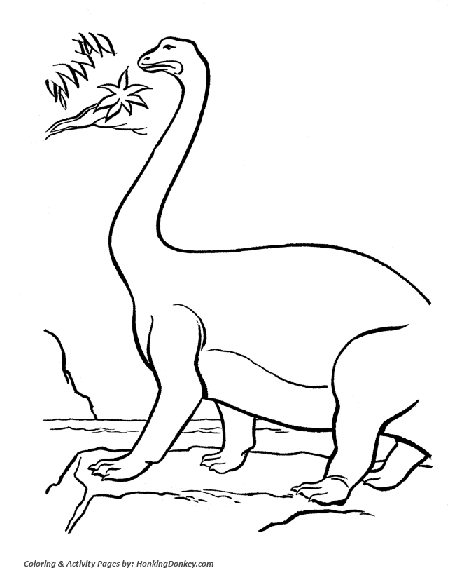 Dinosaur coloring pages printable brontosaurus dinosaurs coloring page and kids activity page sheet