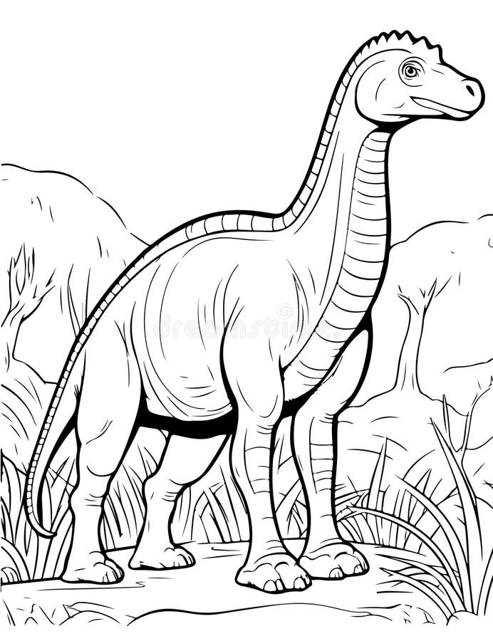 Colouring pages dinosaurs stock illustrations â colouring pages dinosaurs stock illustrations vectors clipart
