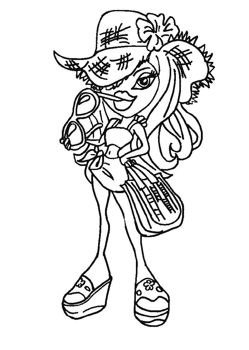 Bratz coloring pages