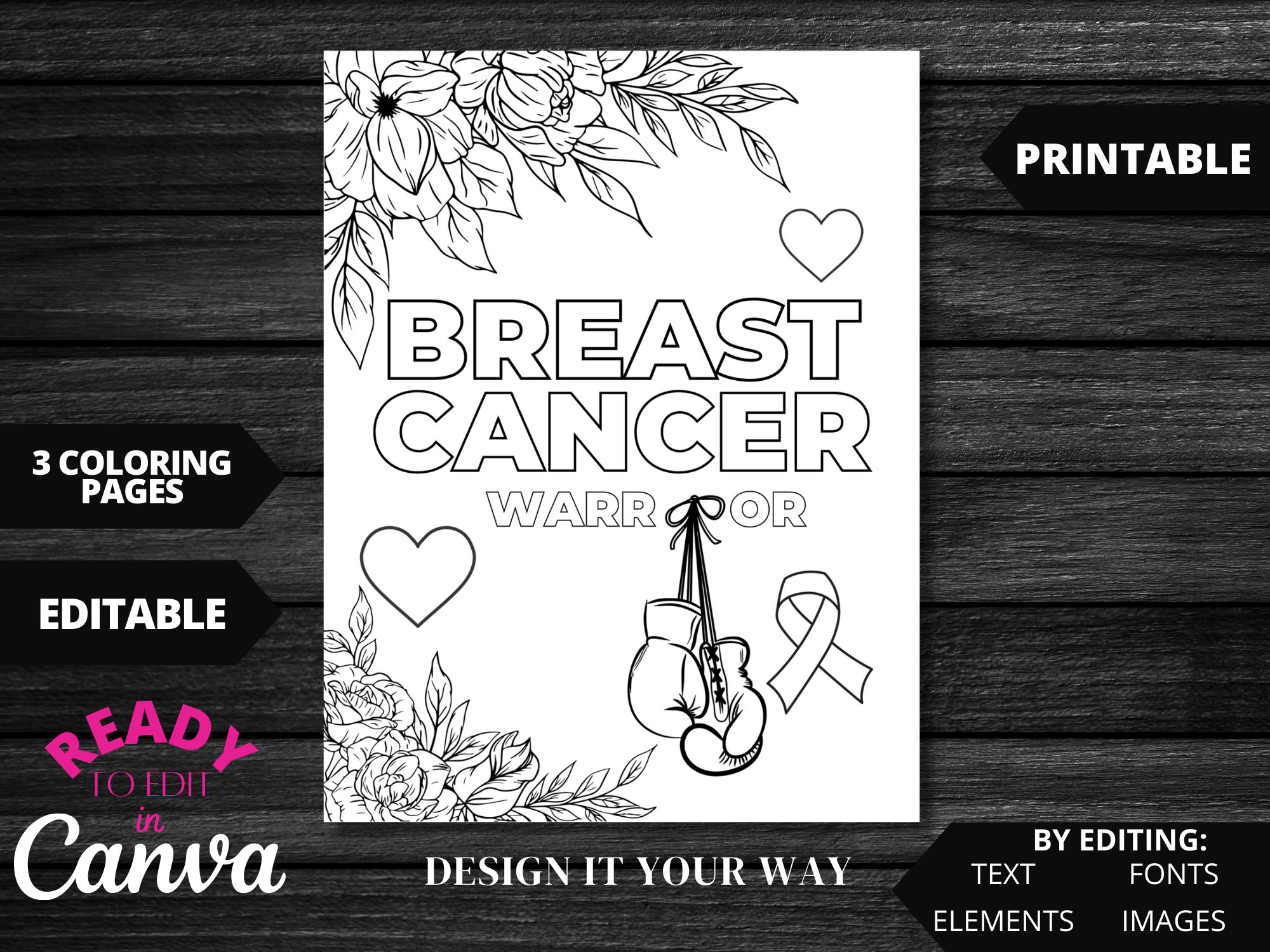 Printable x coloring page template breast cancer coloring pages breast cancer event breast cancer event activities