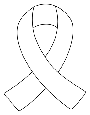 Reminder ribbon emoji coloring page free printable coloring pages