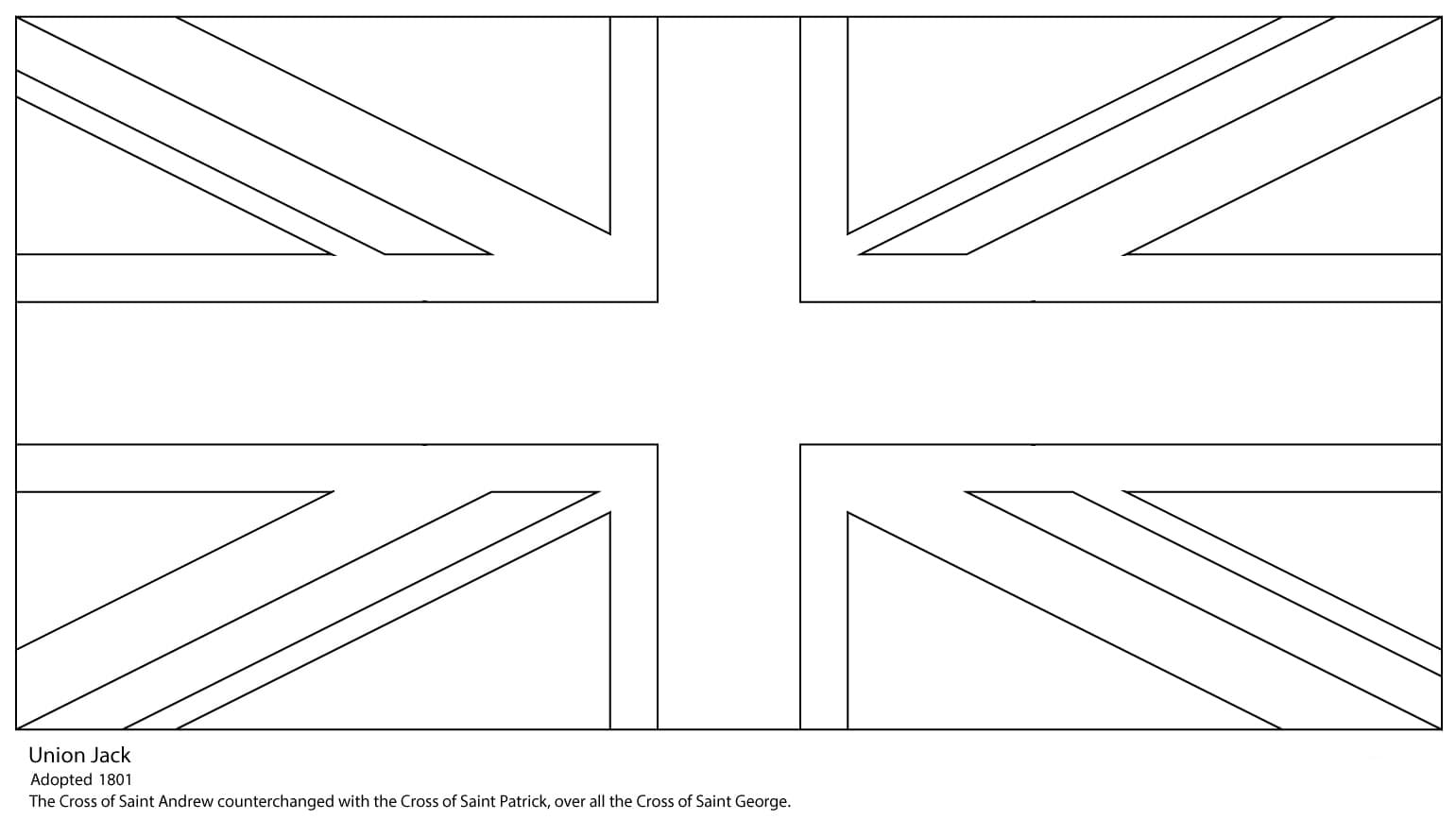 Great britain flag coloring pages print for free online