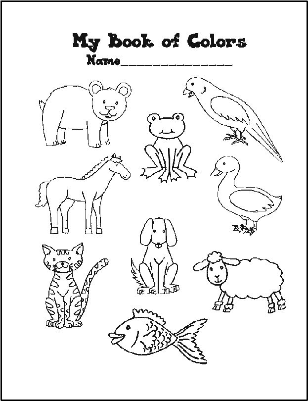 Brown bear color book bear coloring pages brown bear book coloring pages