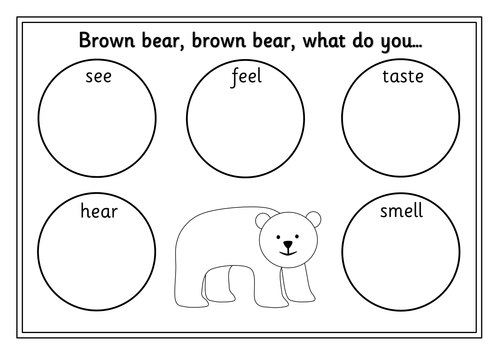 Brown bear brown bear story resource pack