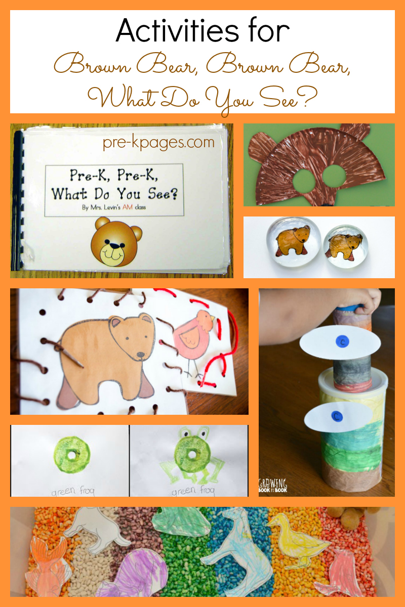 Activities for brown bear brown bear what do you see