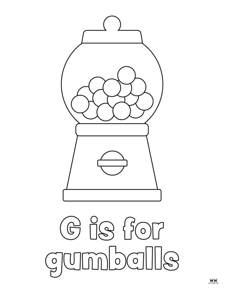 Letter g worksheets