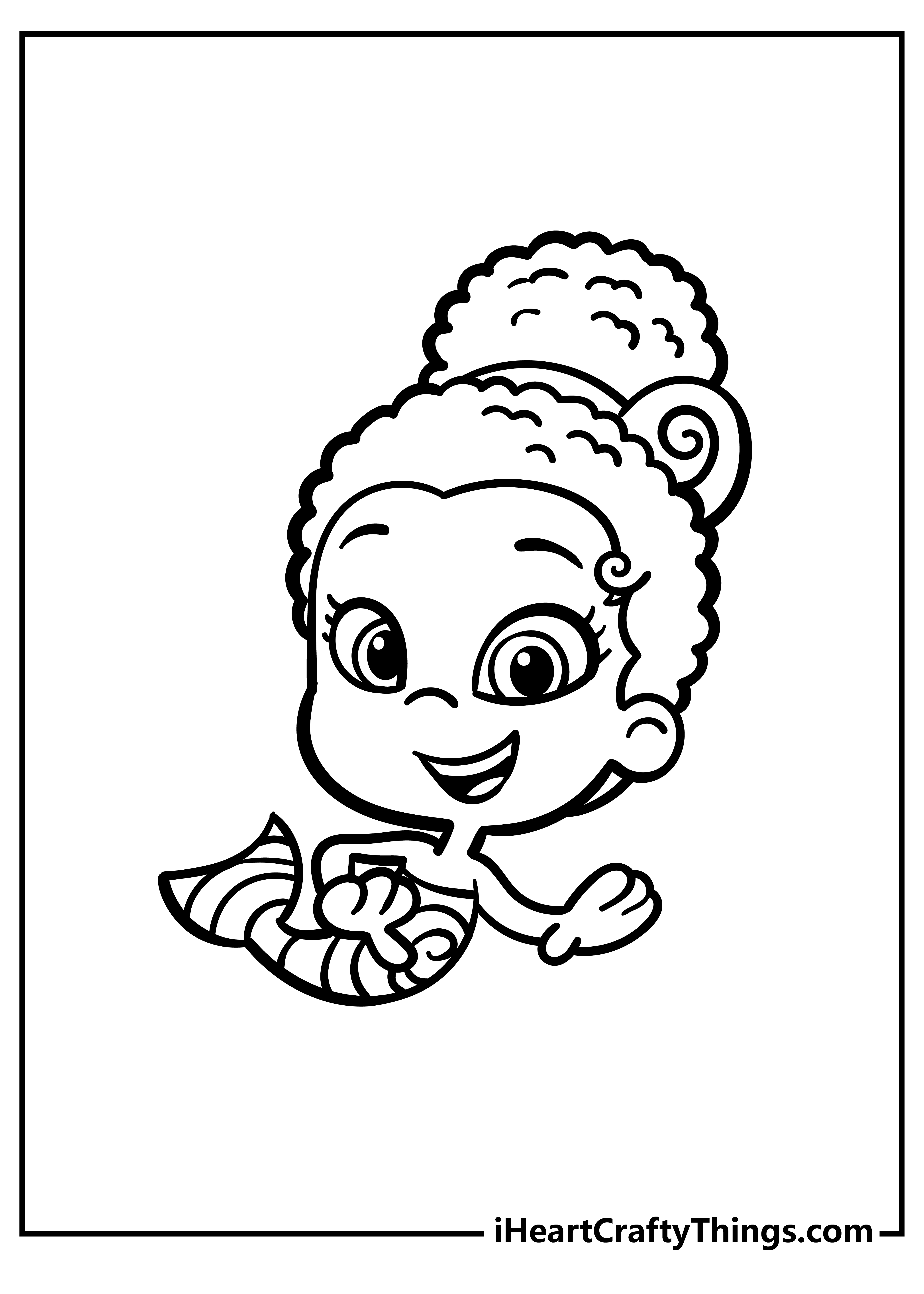 Bubble guppies coloring pages free printables