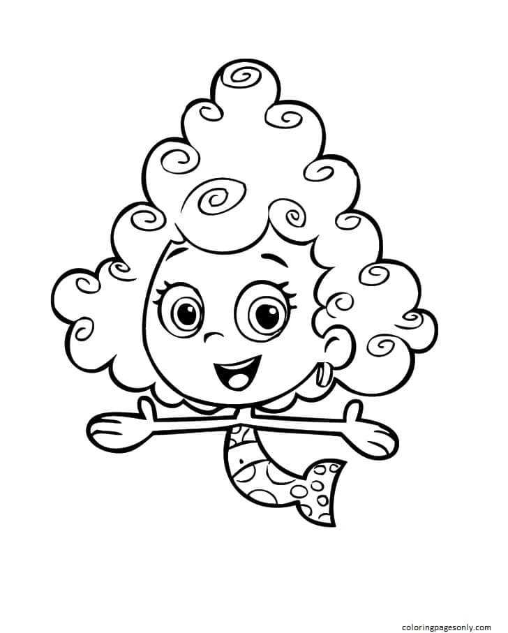 Bubble guppies coloring pages printable for free download