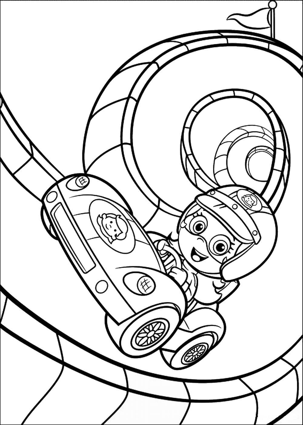 Bubble guppies coloring pages