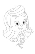 Bubble guppies coloring pages free coloring pages