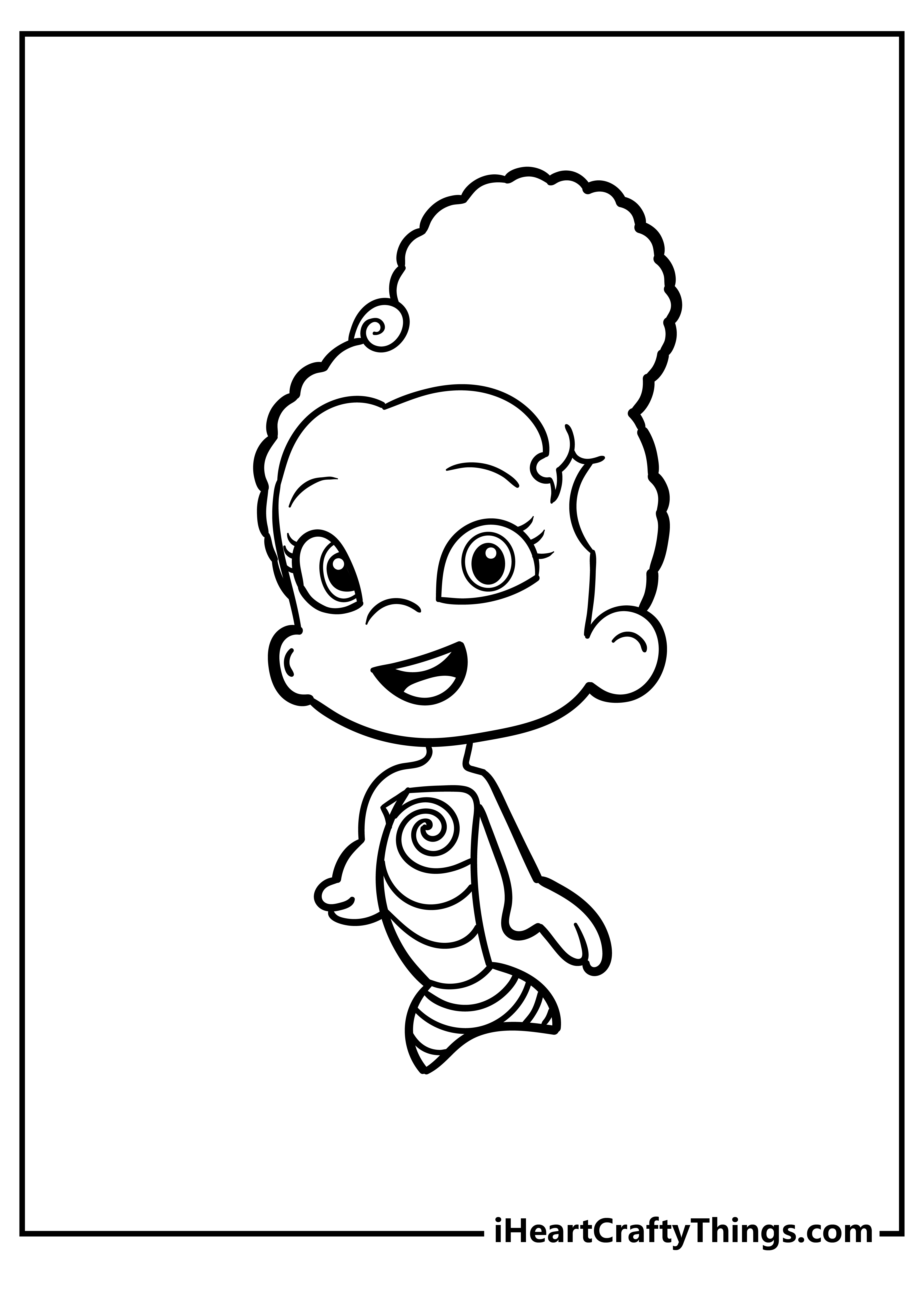 Bubble guppies coloring pages free printables