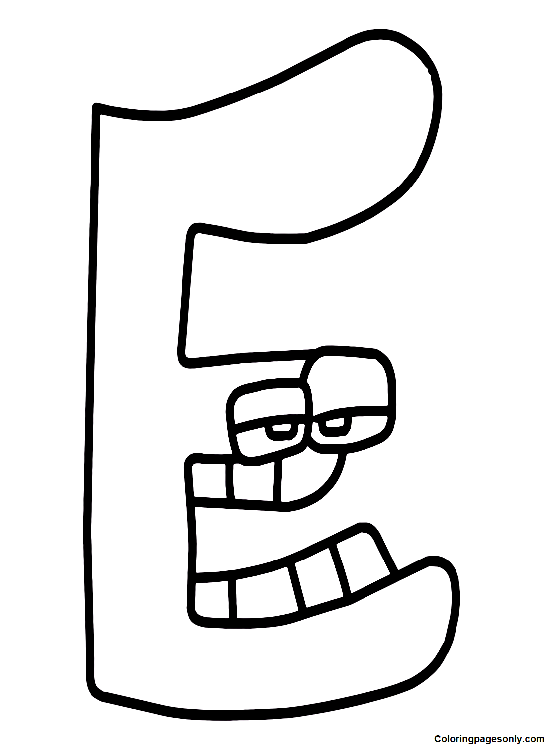 Alphabet lore coloring pages printable for free download