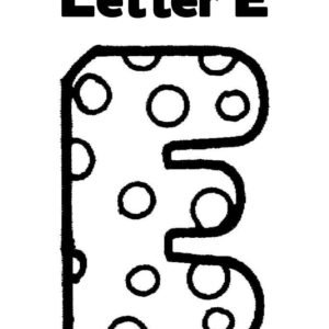 Letter e coloring pages printable for free download