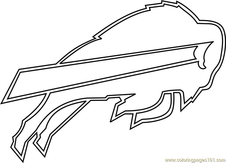 Buffalo bills logo coloring pages buffalo bills logo bills logo buffalo bills game