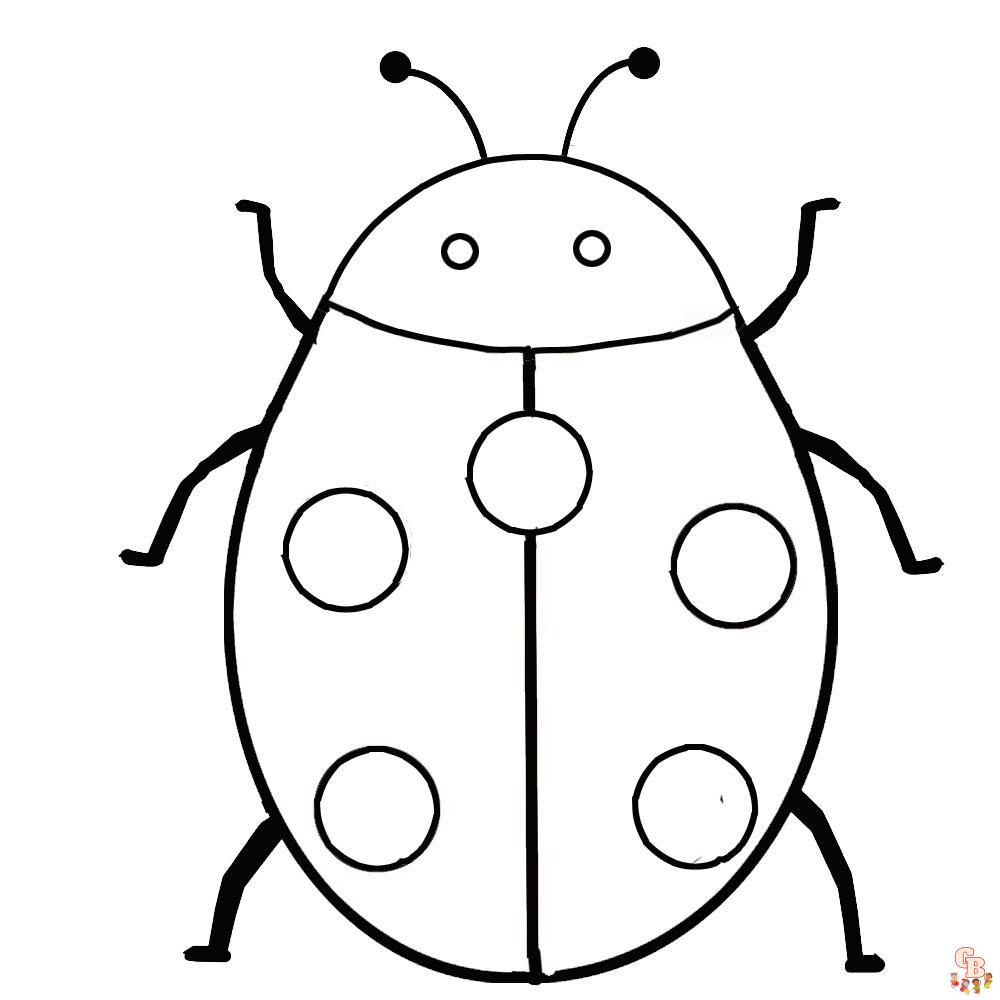 Bug coloring pages