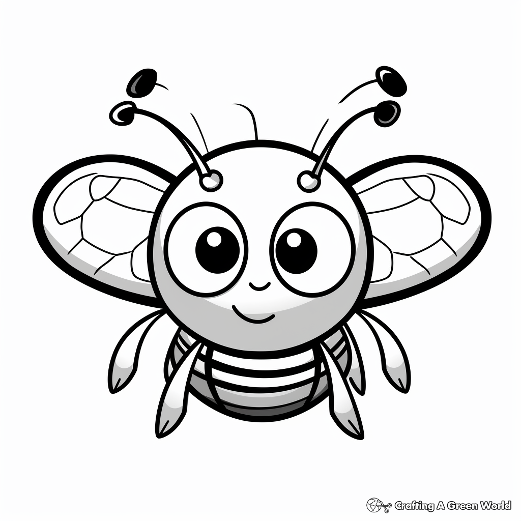 Bumblebee coloring pages