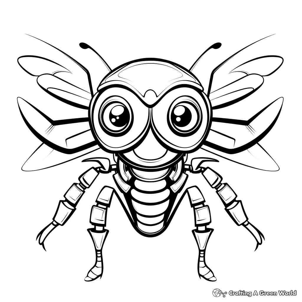Bumble bee coloring pages