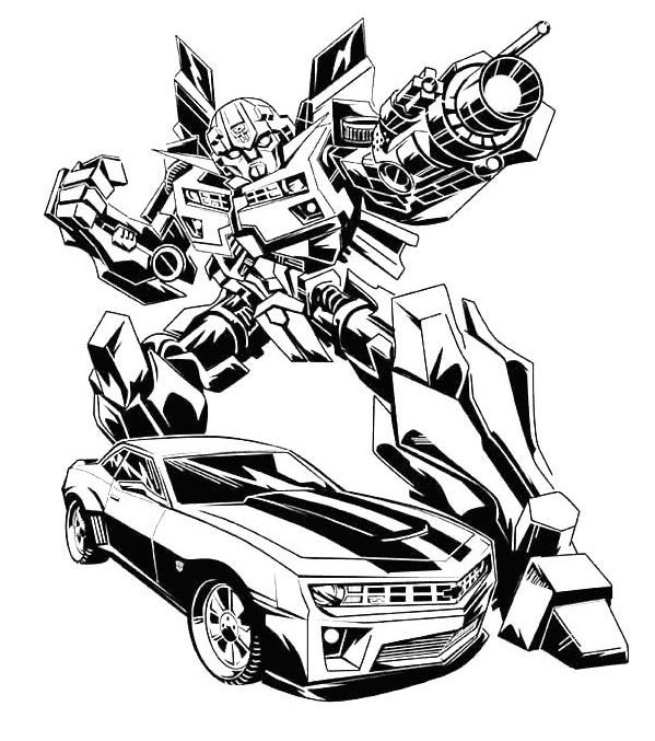 Bumblebee coloring pages printable for free download