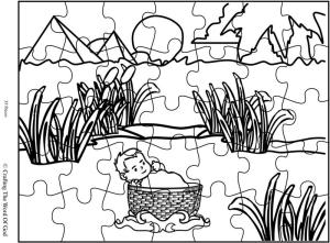 Moses crafting the word of god