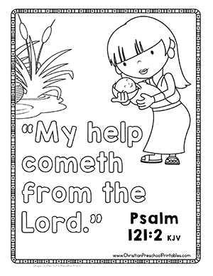 Moses bible printables