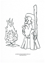 Free bible coloring pages