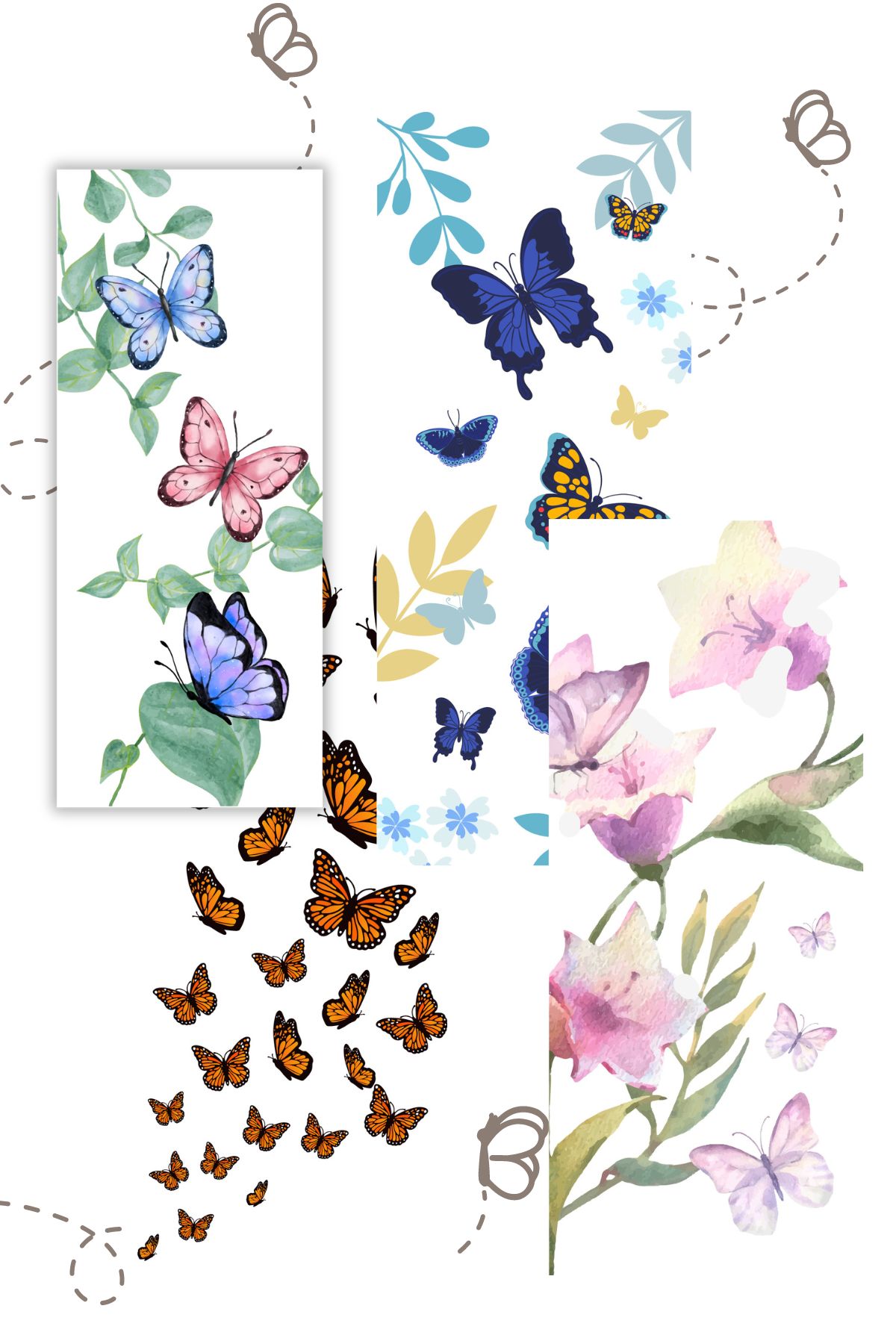Butterfly bookmark skip to my lou