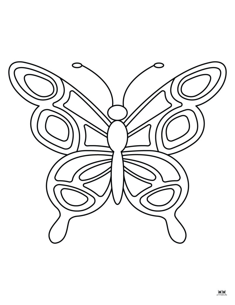 Butterfly coloring pages