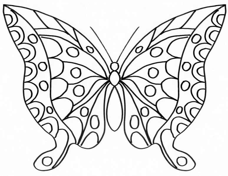 Coloring page butterfly mandalas mandalas â printable coloring pages