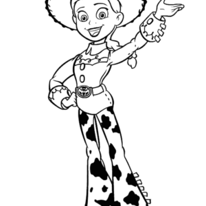Jessie toy story coloring pages printable for free download