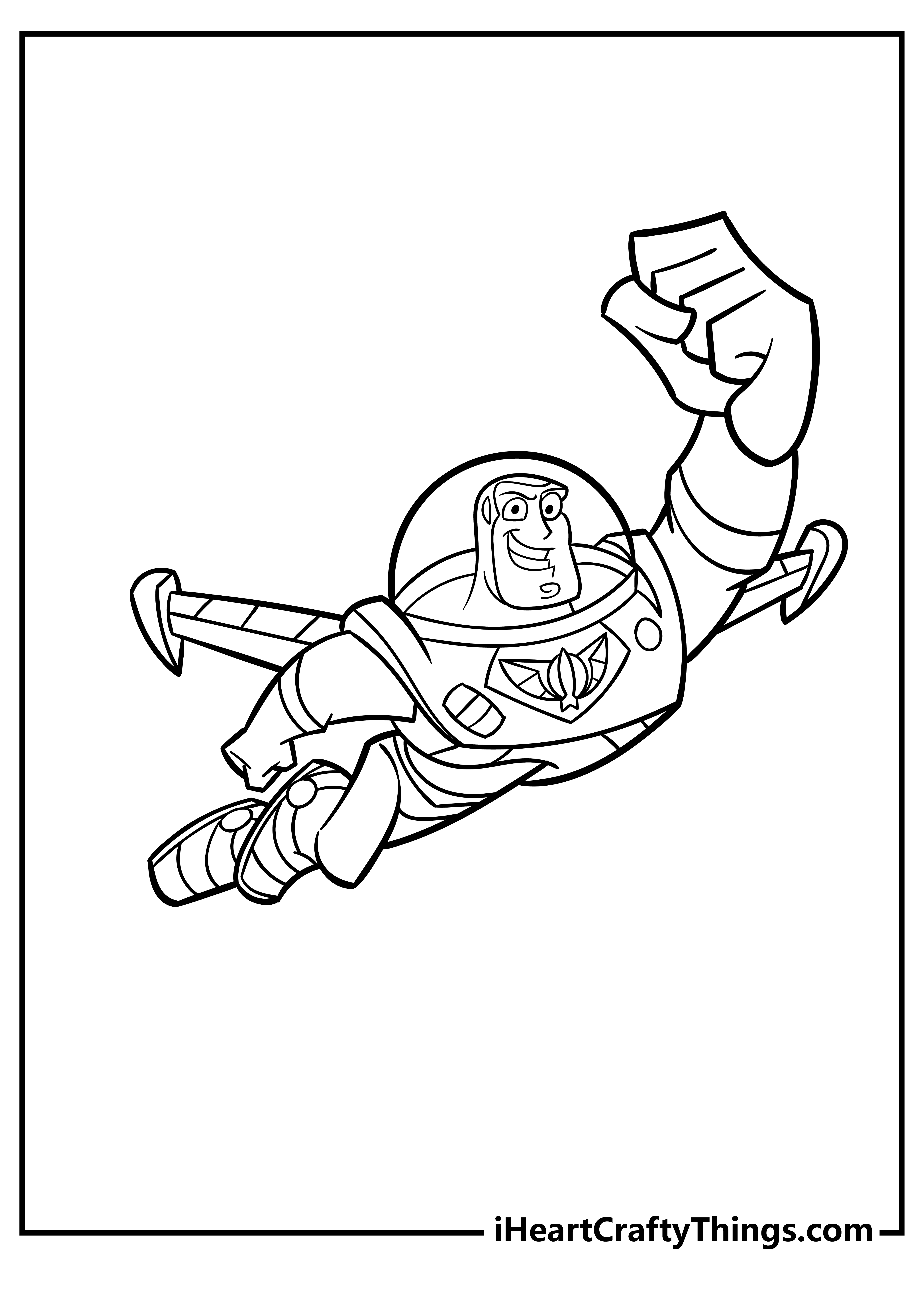 Buzz lightyear coloring pages free printables