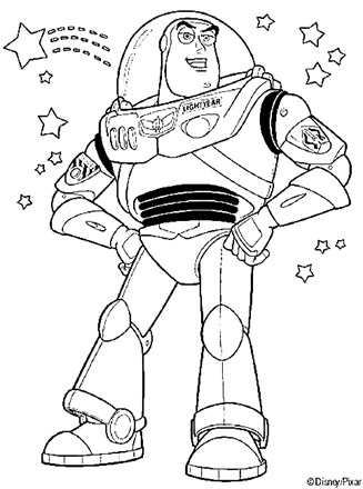 Toy story coloring page