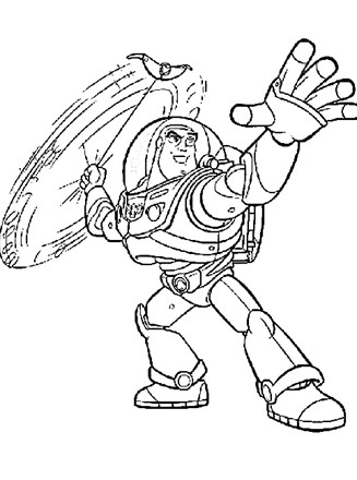 Toy story coloring page