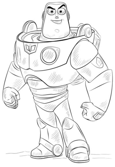 Updated toy story coloring pages