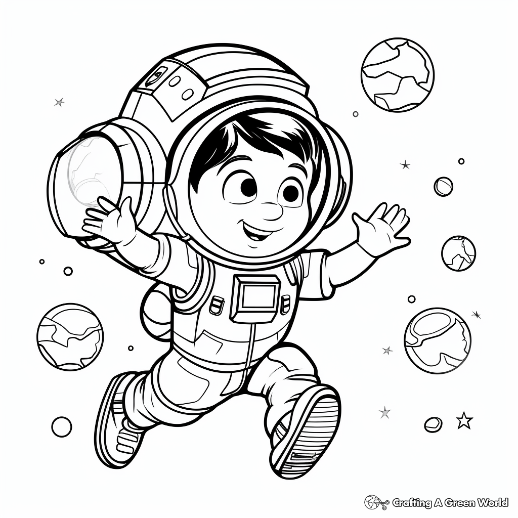 Gravity coloring pages