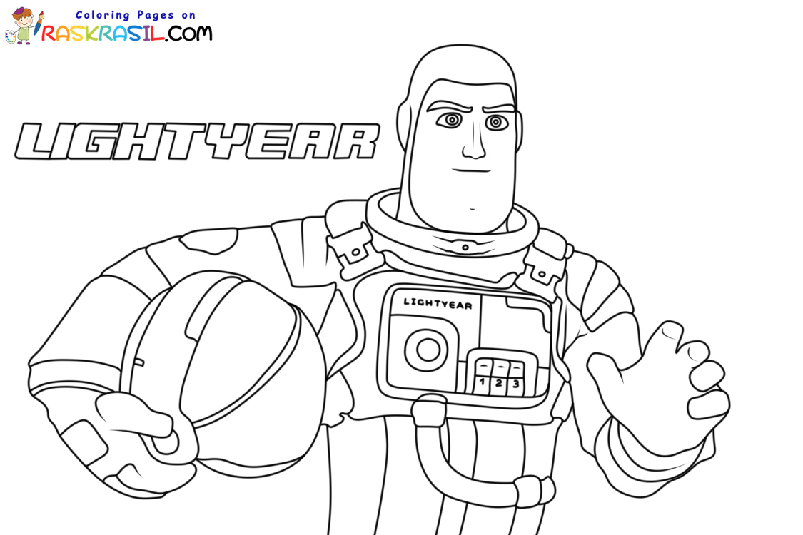 Buzz lightyear coloring pages