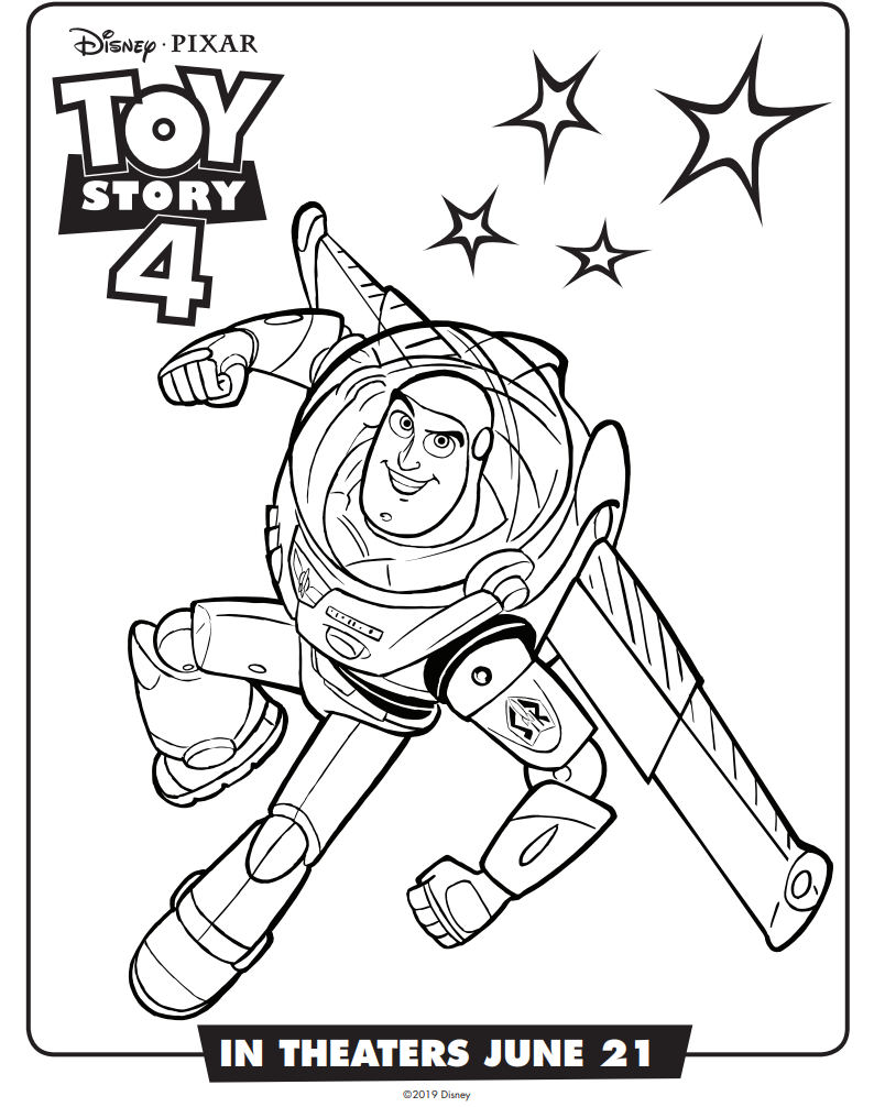 Buzz lightyear malvorlagen